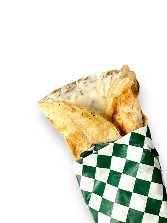 Cream Cheese Paratha Wrap