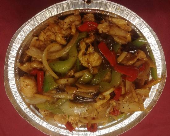 60. Poulet grésillant / Sizzling Chicken