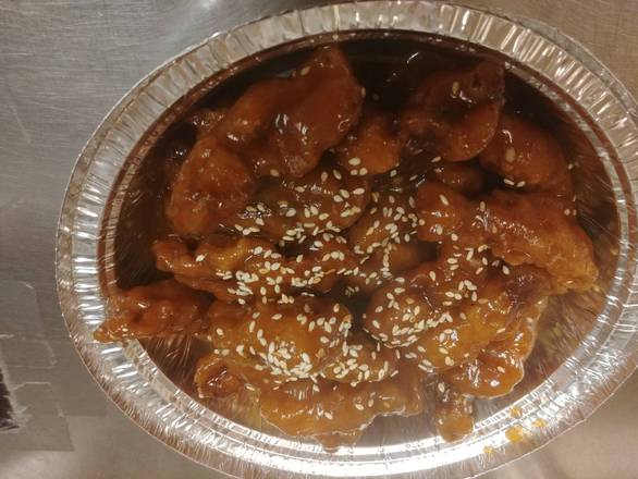 48. Boeuf Croustillant avec Grains de Sésame / Crispy Beef with Sesame Seeds