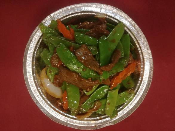 44. Boeuf Sauté avec Pois Mange Tout / Beef Sauteed with Snow Peas