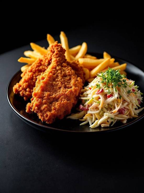 Poulet Croustillant Plat