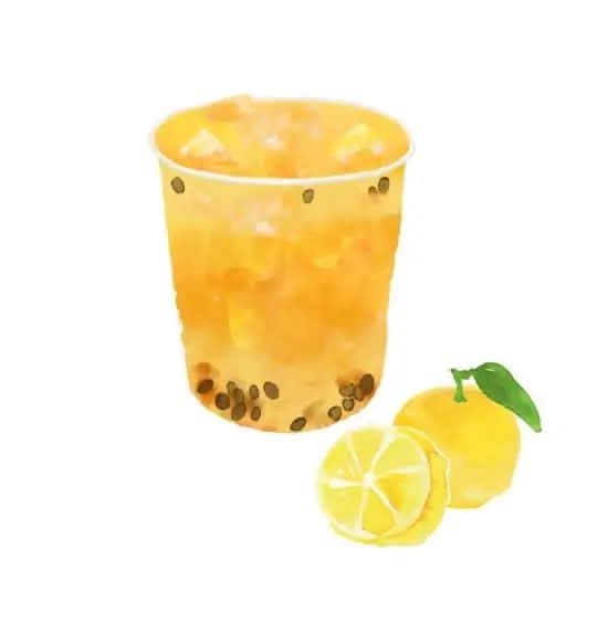 Yuzu Passionfruit Green Tea