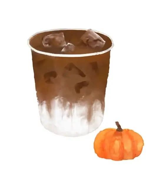 Pumpkin Spice Hojicha Latte