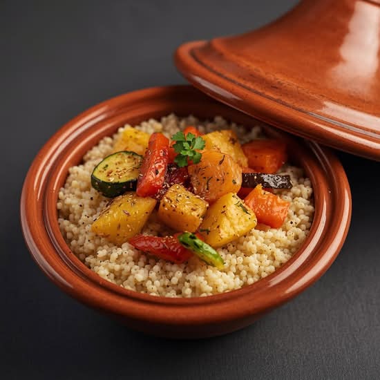 Couscous au legumes / Vegetable Couscous