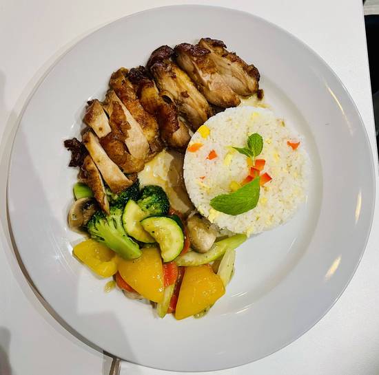 18. Five-Spice Grilled Chicken