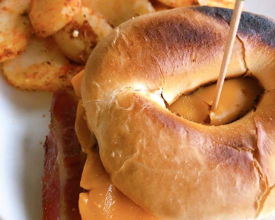 Breakfast Bagel Sandwich