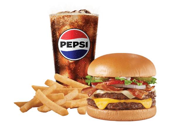 Bacon Cheese Deluxe Signature Stackburger™ Combo