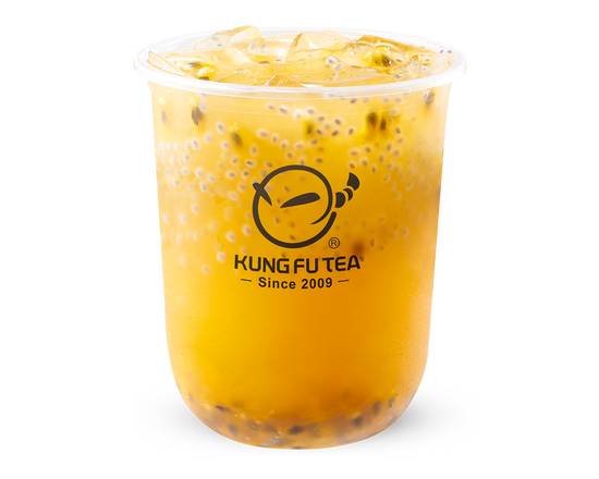Passion Fruit with Basil Seeds