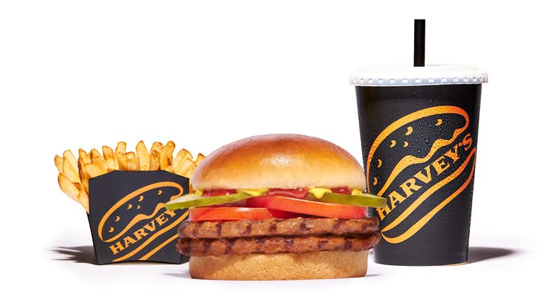 Double Jr. Burger Combo 650-1050 cals