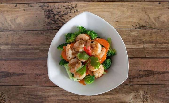29. Black Pepper Garlic Prawns