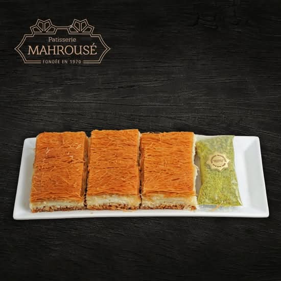 6 Pcs Ben Alnaren Knafeh Osmalieh à la Crème (Kashta)