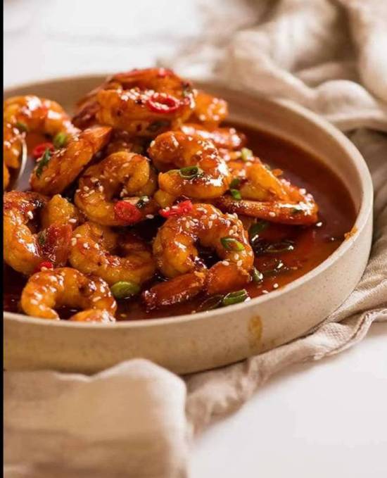 Sweet Chili Prawns