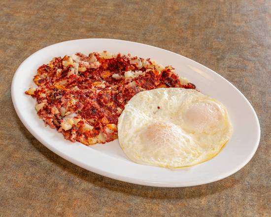 Corned Beef Hash & Eggs