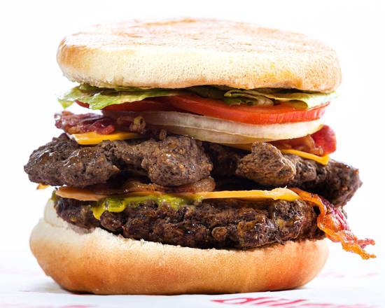 Burger au double fromage bacon / Double Cheese Bacon Burger