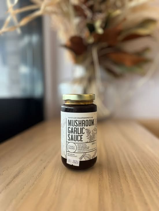Mushroom Garlic Sauce Jar