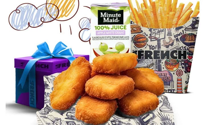Menu enfant croquette/Nuggets kids meal