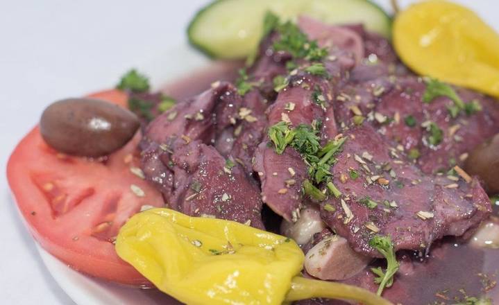 Marinated Octopus with Pita