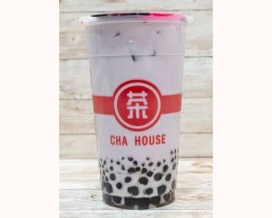 Taro Coconut Milk Tea with Pearls
