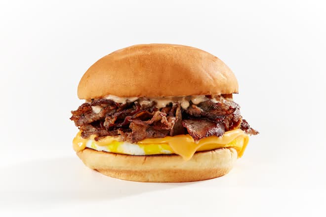 Steak, Egg & Cheese