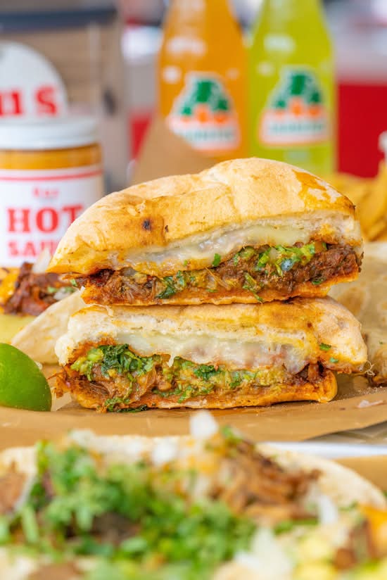 Torta barbacoa / Braised lamb