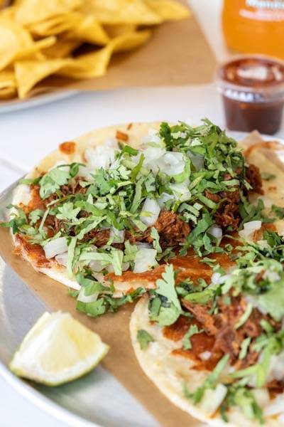 Quesadillas birria / Stewed beef