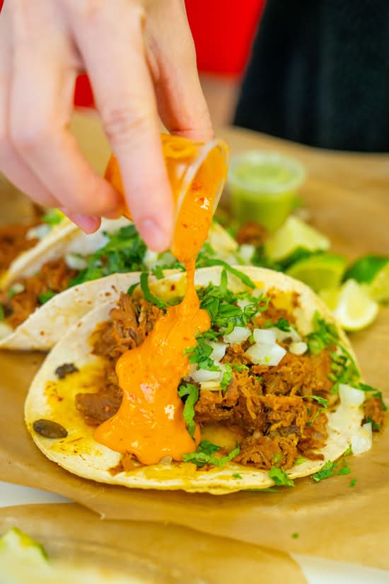 Taco barbacoa / Braised lamb
