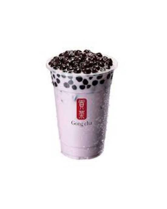 Taro Milk Tea with pearls