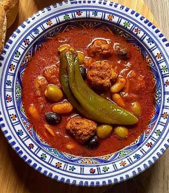 Loubia avec Boule d'Agneau