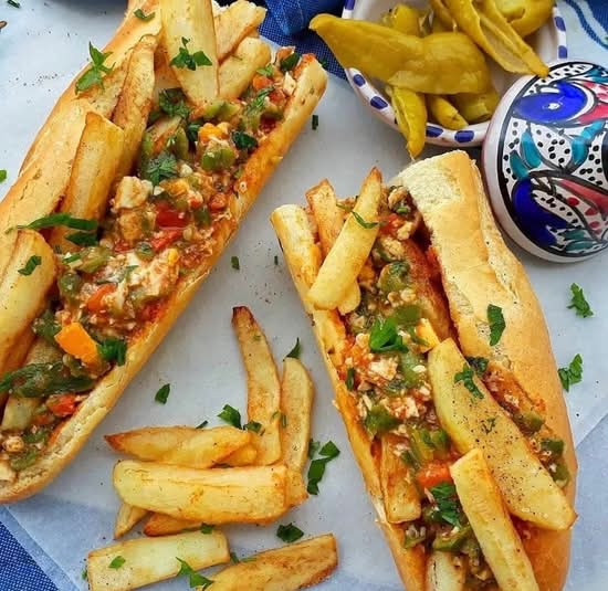 Sandwich kafteji merguez