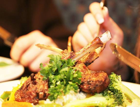 Grilled Rack of Lamb
