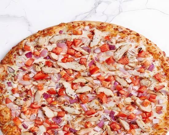 Grilled Chicken Club Pizza