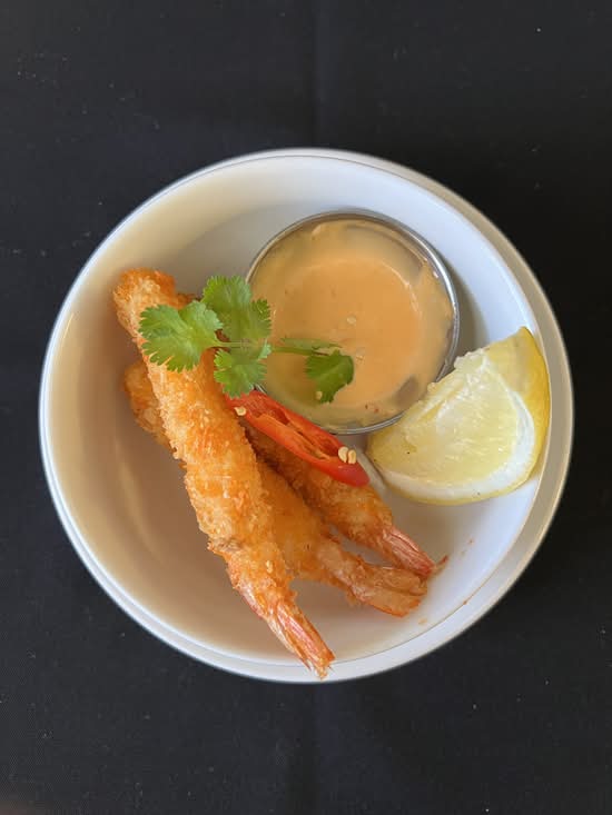 Crevettes tempura 3u