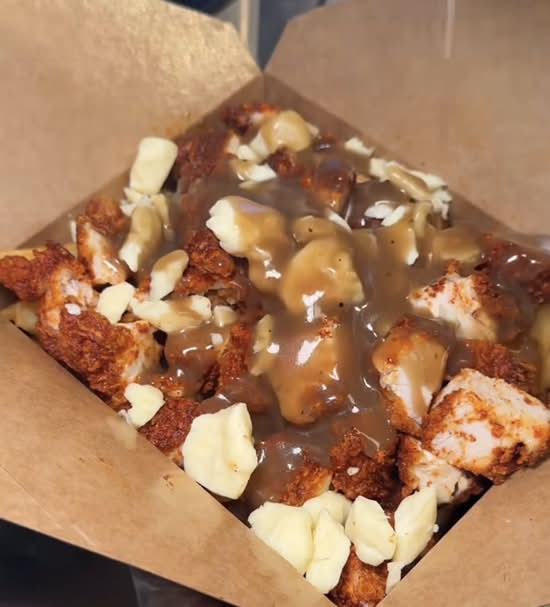 Bacon and Chicken Poutine Box