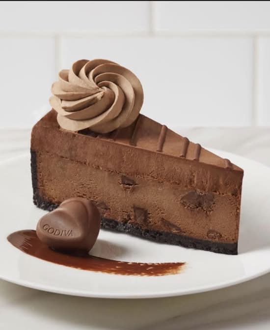 Godiva Double Chocolate Cheesecake