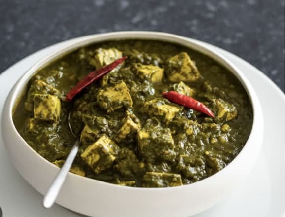 Palak paneer