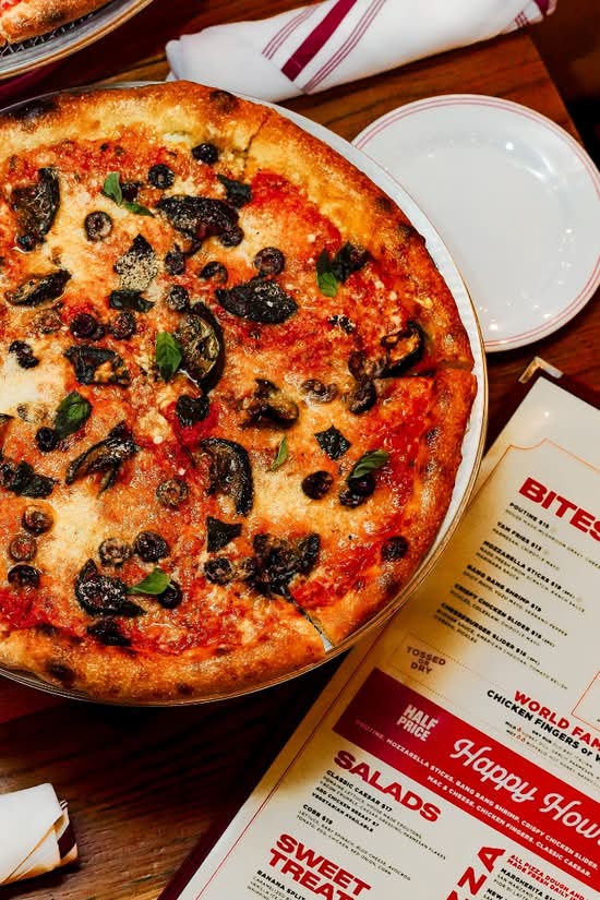 EGGPLANT PARMIGIANA PIZZA