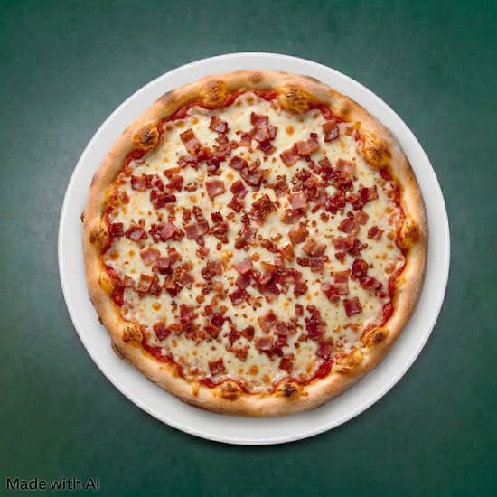 8" pizza bambino bacon / 8" Bambino Bacon Pizza