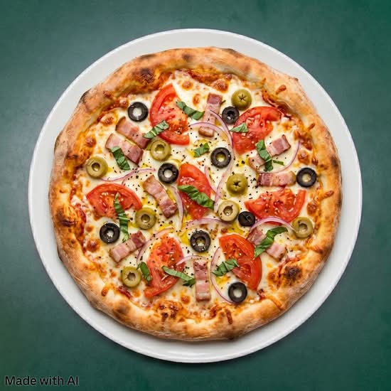 10" pizza petite vegetarienne / 10" Small Vegetarian Pizza