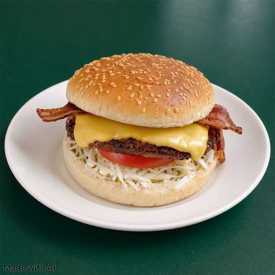 Burger au fromage de luxe / Cheeseburger de Luxe