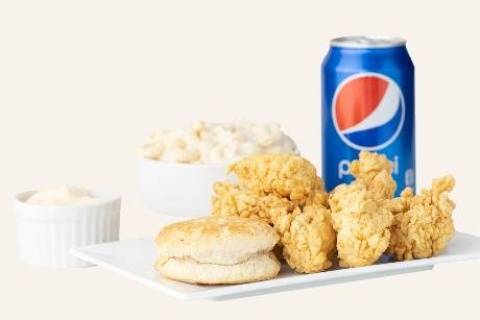 Six Piece Chicken Nuggets Combo