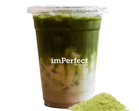 Iced Matcha  Latte Regular (16oz)