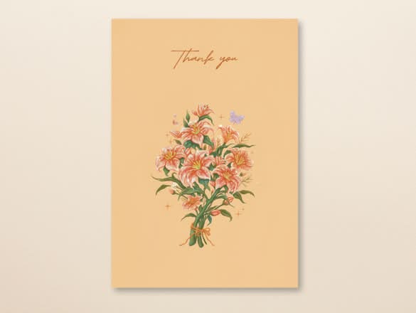 Postcard Thank You