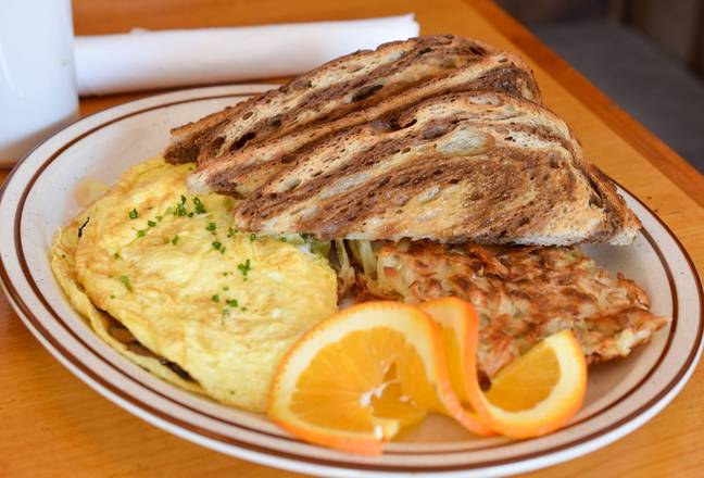 Swiss Mushroom Omelette