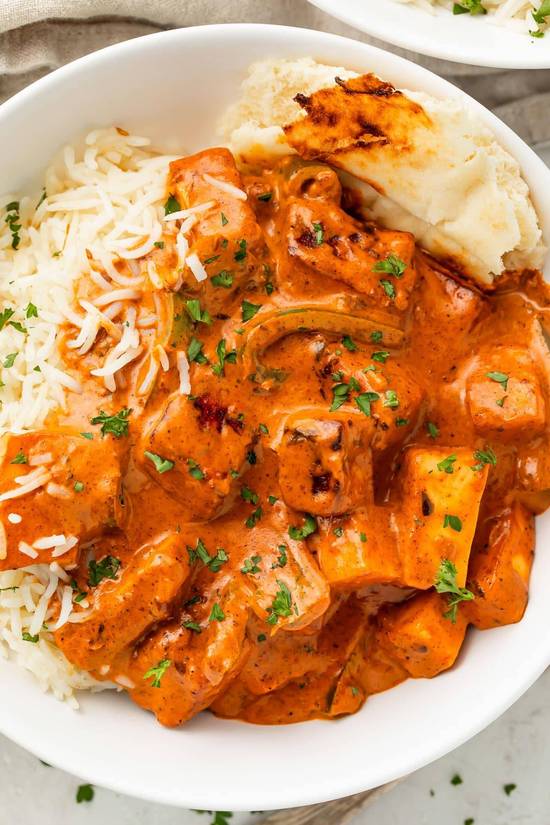Chicken tikka Masala Bowl (W/Rice)