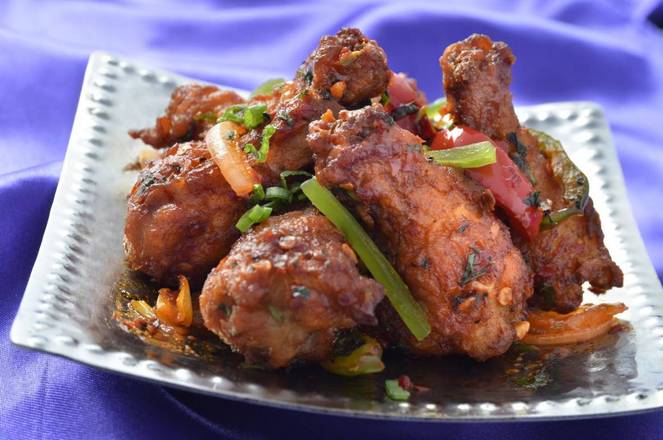 Hot Hakka Chicken Wings