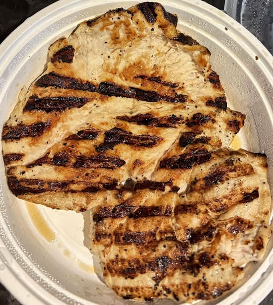 Side grilled chicken