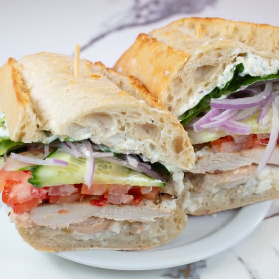 Greek Chicken Sandwich