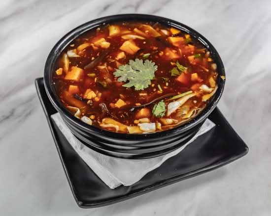 Veggie Hot and Sour Soup