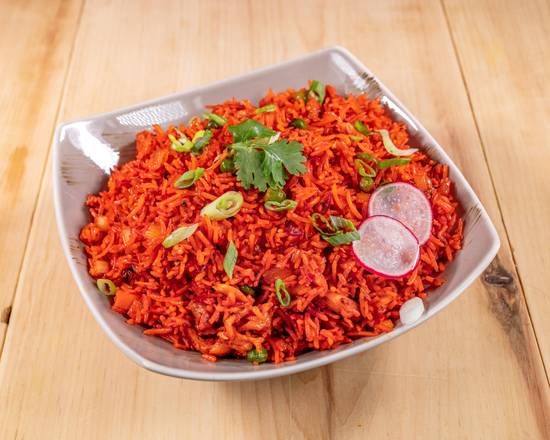 Singapore Chicken Fried Rice