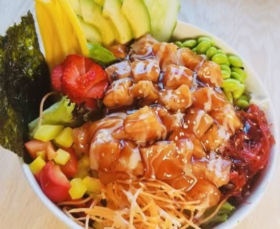 Poke Saumon/Salmon